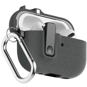 분실방지 잠금기능 마그네틱 락 범퍼케이스 에어팟4세대 그레이