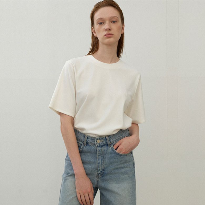 ESSENTIAL WARM HARF SLEEVE TEE(T-6932)
