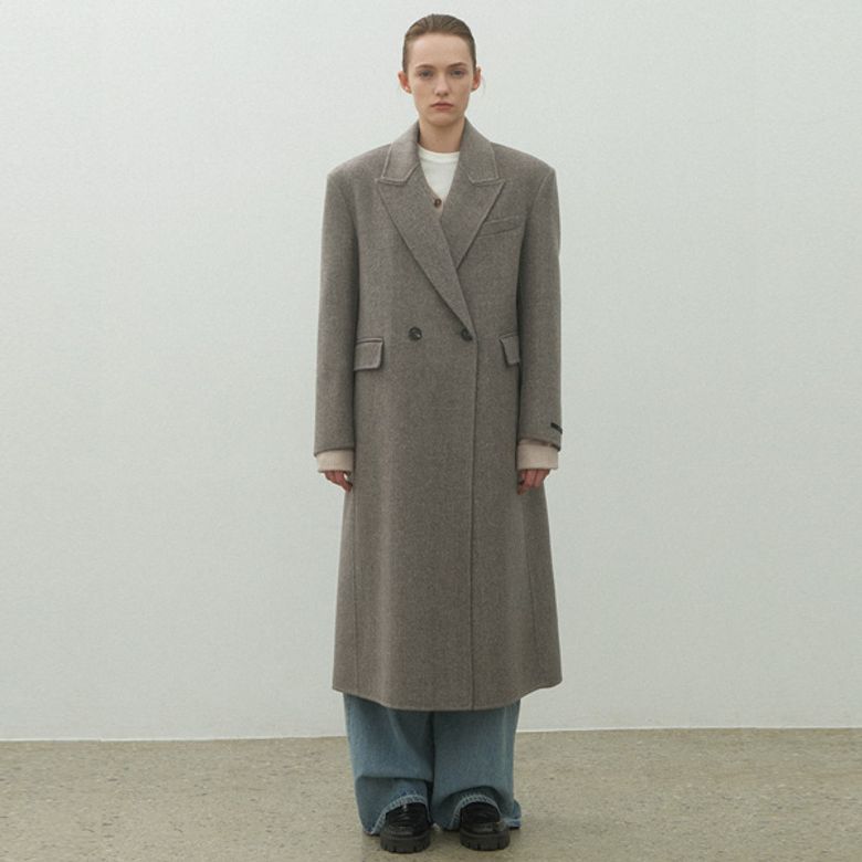 ROM WOOL HANDMADE LONG COAT(CT-1441)