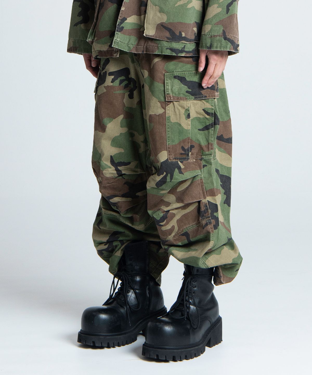 노드(NOD) Stone Washed Cargo pants (Camo)
