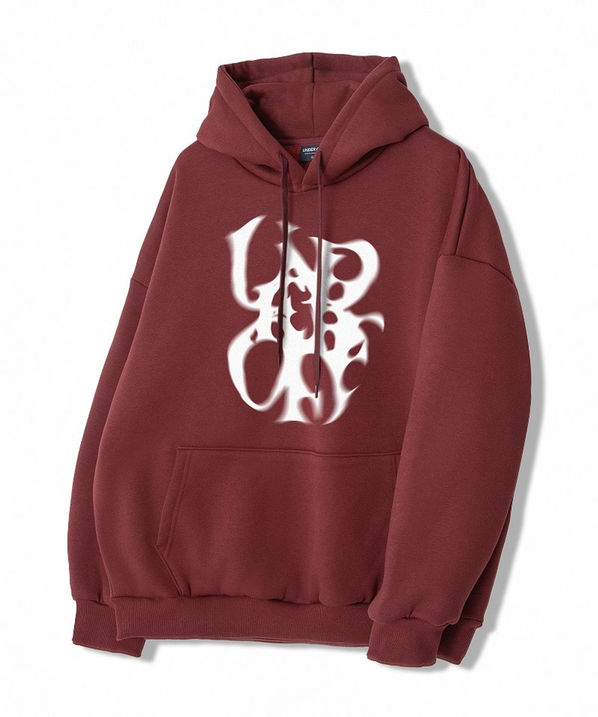 언더오프(UNDEROFF) 피치스킨 에센셜 언더스모크 기모 후디 3colors
