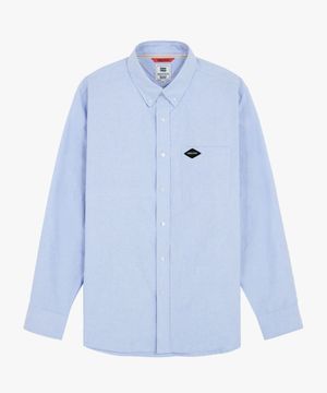 [블랙라벨] 클래식 코튼 옥스포드 버튼다운 셔츠 GEE245-101 블루