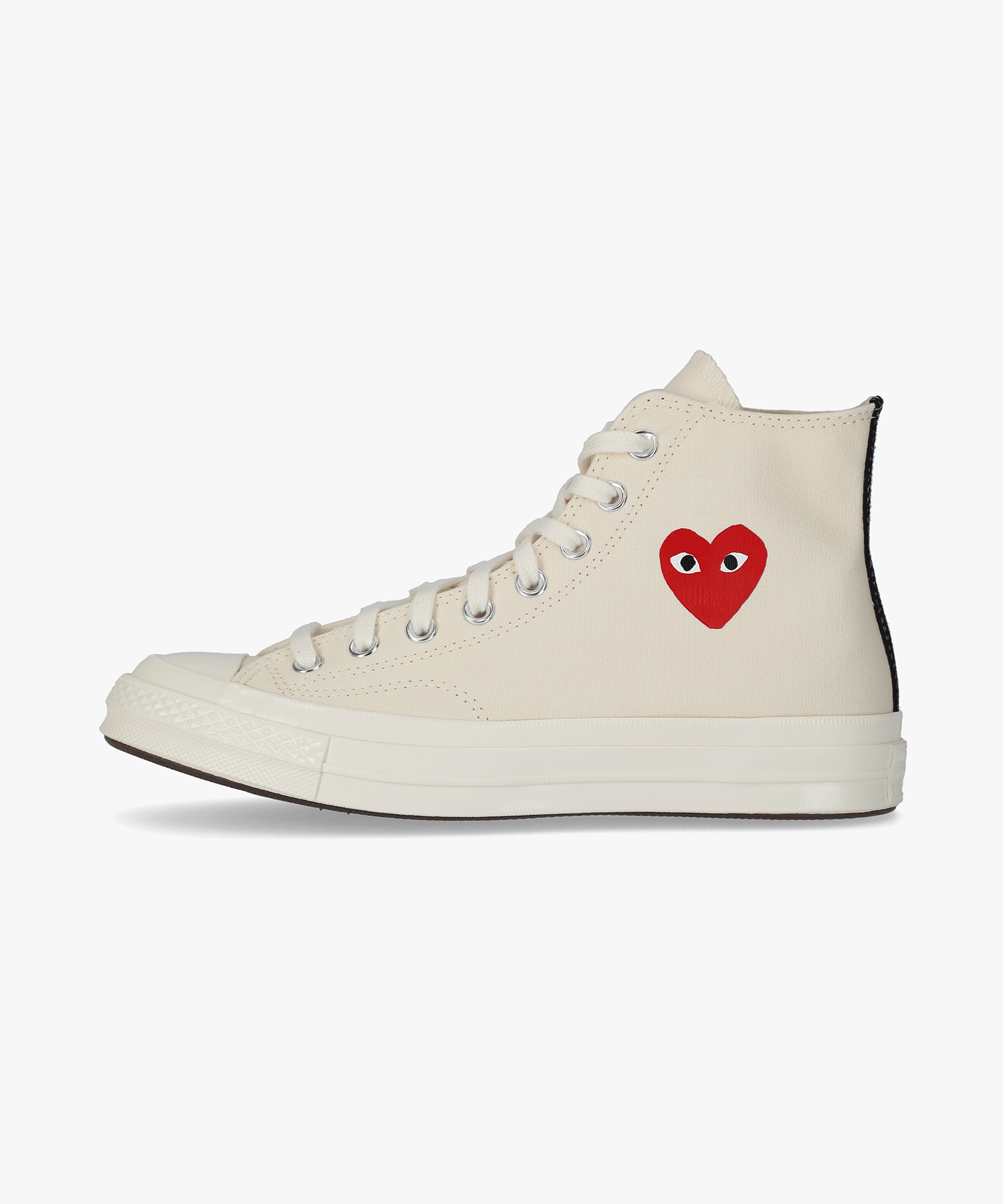 MUSINSA COMME DES GARCONS PLAY Converse Small Red Heart High Top