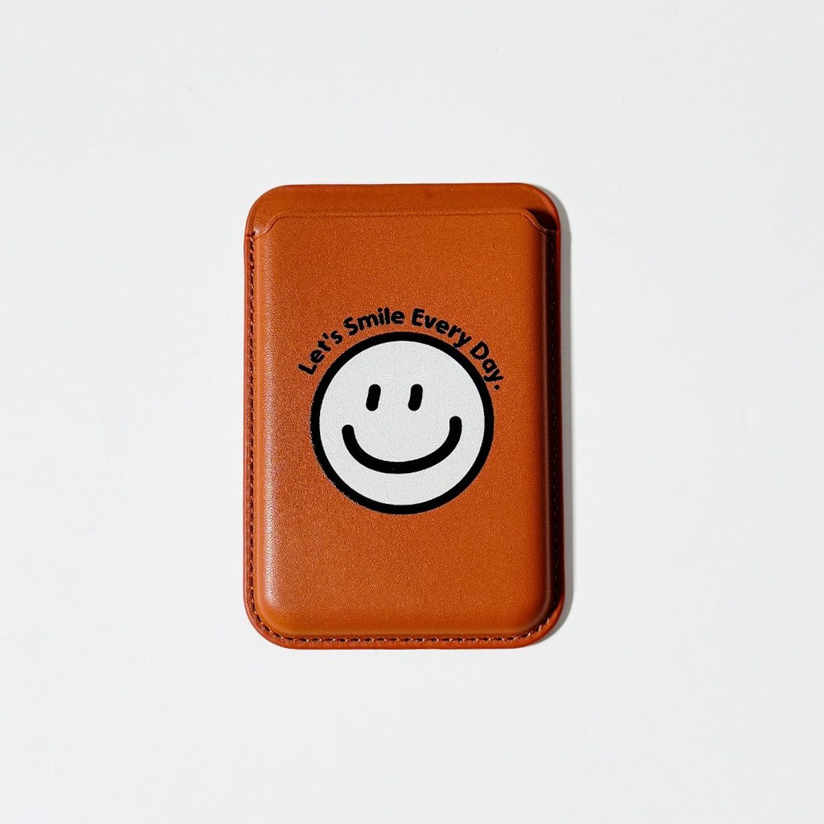 에이쓰리비쓰리(A3B3) Lets Smile Brown 레츠 스마일 브라운 (카드 지갑)