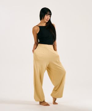 Vamadevasana Pants (Creme yellow) [남여공용]