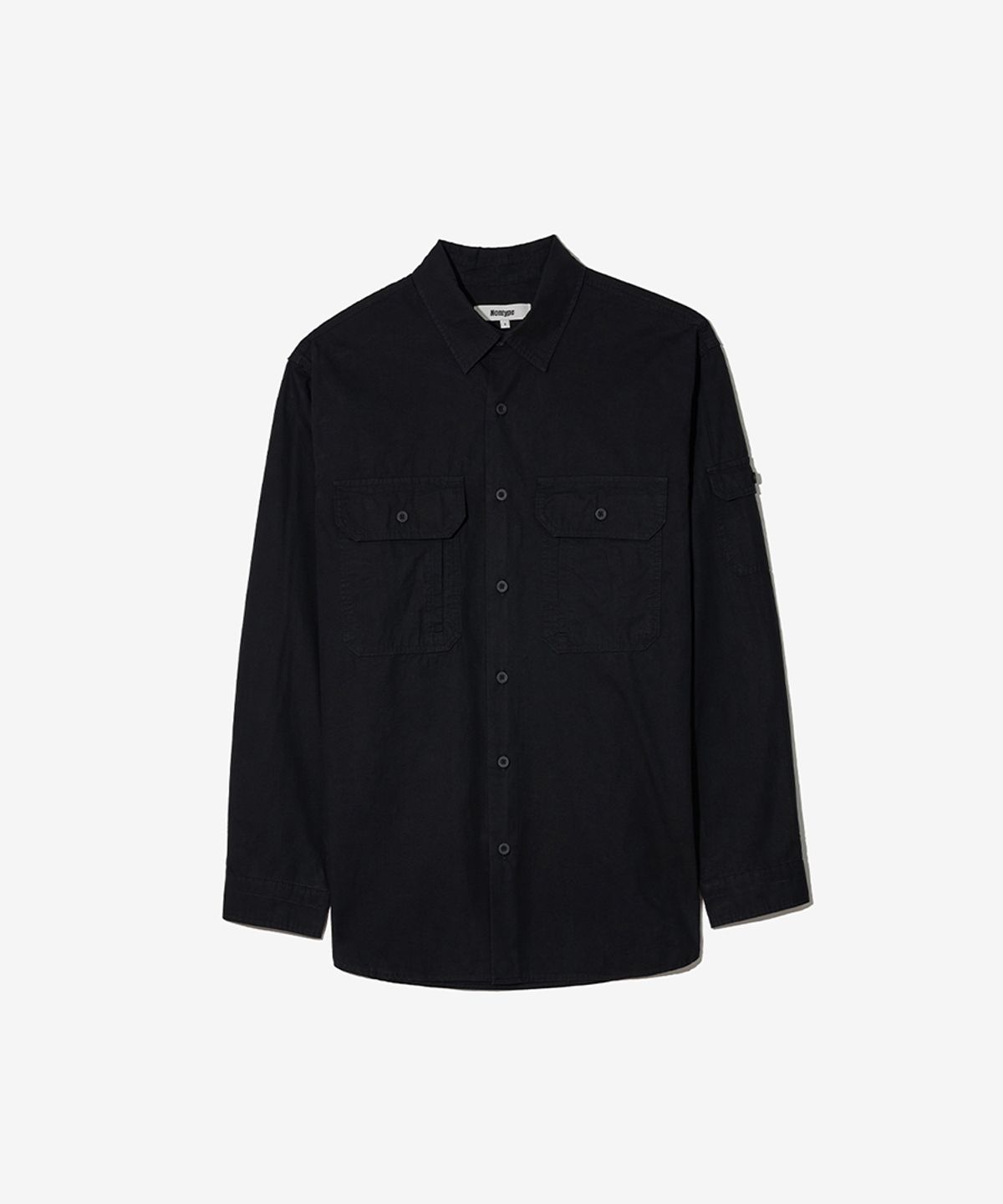 논타입(NONTYPE) COMFY 3PK HEAVY SHIRTS (CHARCOAL)