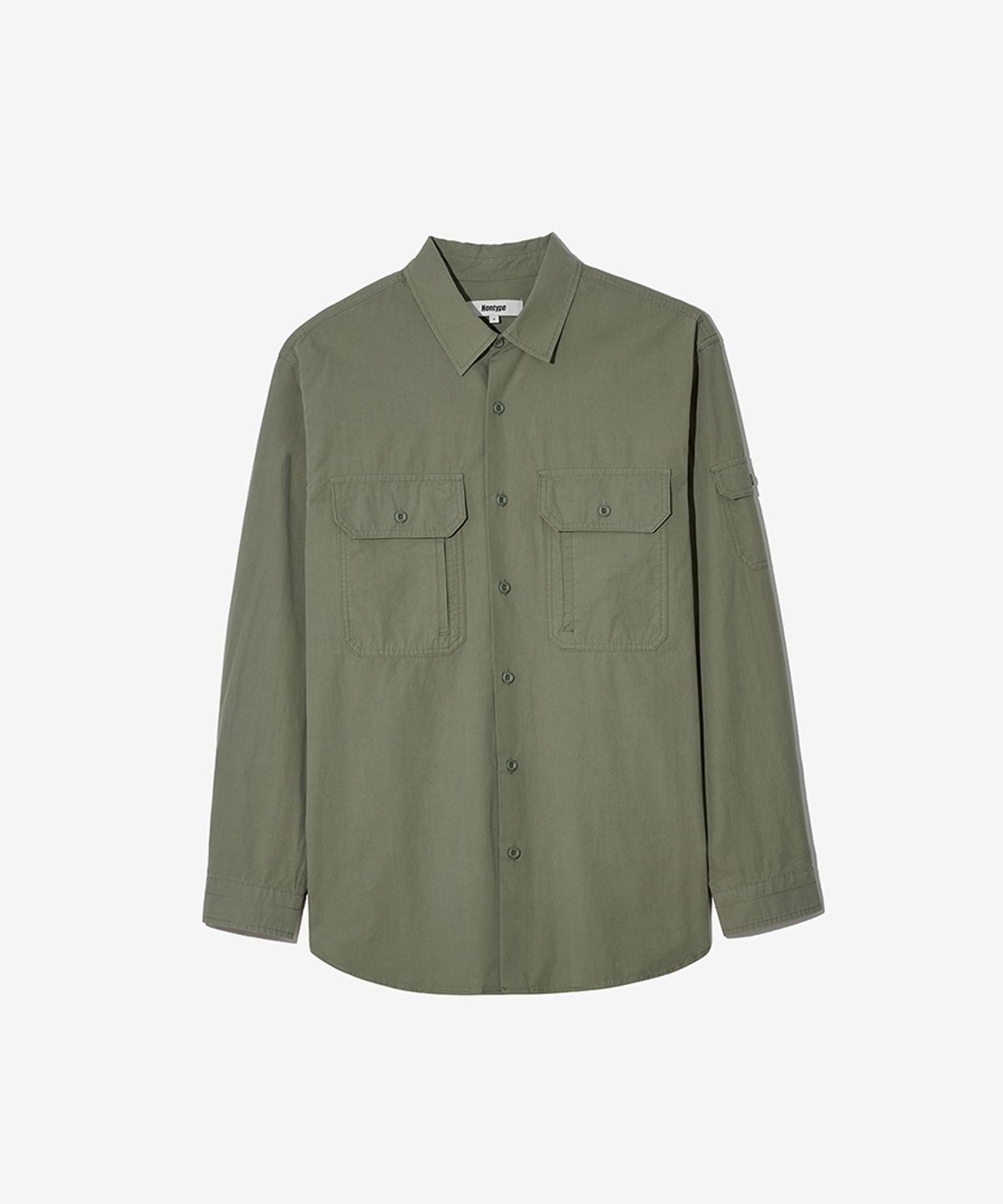 논타입(NONTYPE) COMFY 3PK HEAVY SHIRTS (KHAKI)
