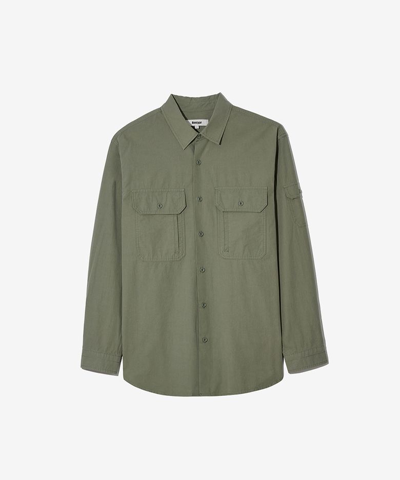 COMFY 3PK HEAVY SHIRTS (KHAKI)