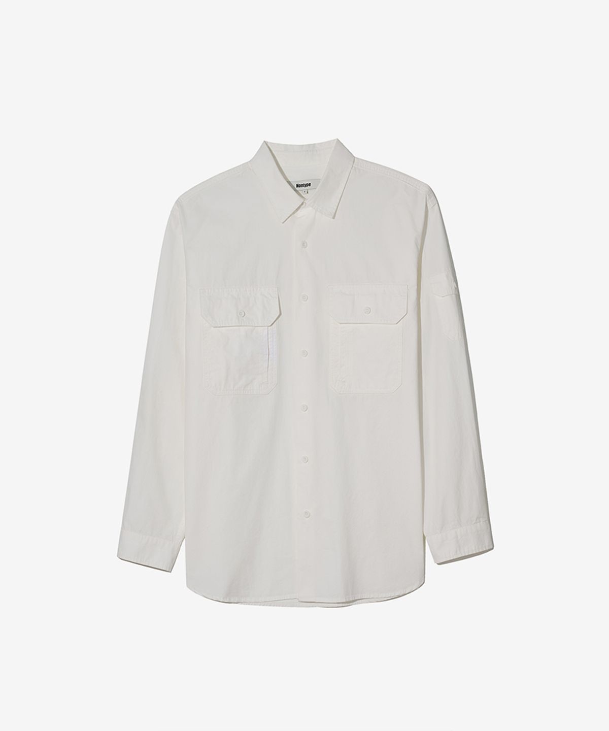 논타입(NONTYPE) COMFY 3PK HEAVY SHIRTS (OFF WHITE)