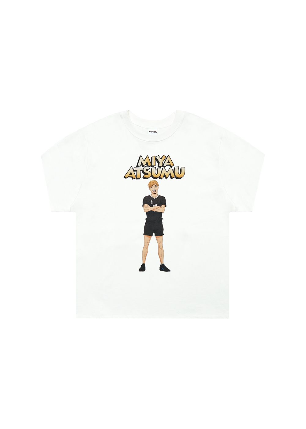 【EERST】ハイキュー!! Standing HF T-shirt [White_Atsumu] MUSINSA | EERST Haikyu!! Standing HF T-shirt [White_Atsumu]