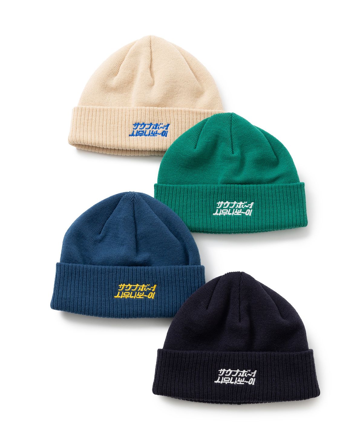 빅웨이브 컬렉티브(BIGWAVE COLLECTIVE) LOGO TYPE BEANIE (4COLORS)