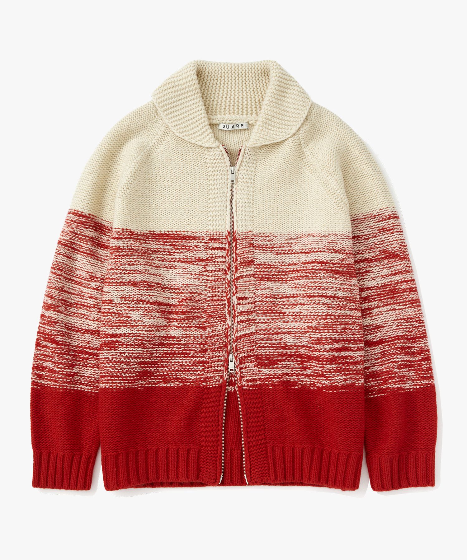 ニット・セーター SUARE Wool Cowichan Knit Red SBDAWLKZ510RD MUSINSA | SUARE Wool Gradation Cowichan Knit Red