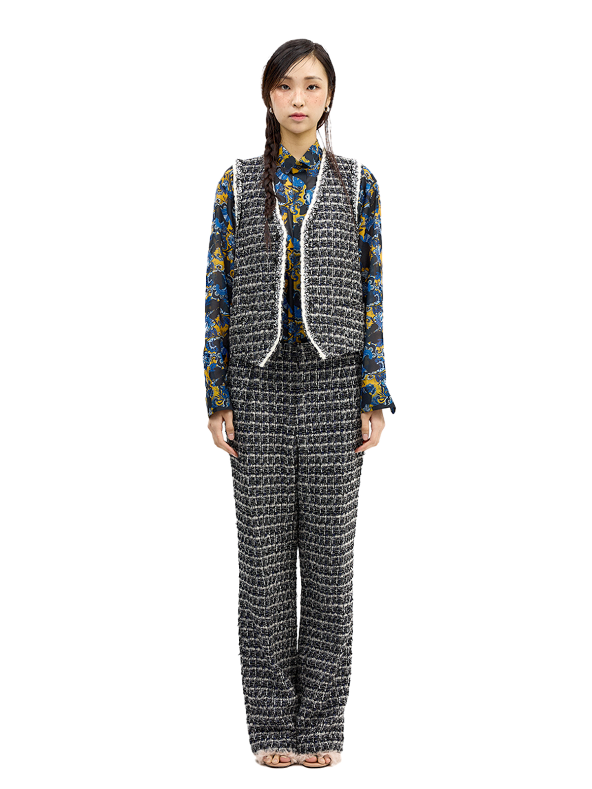 그리디어스(GREEDILOUS) Paisley Vest