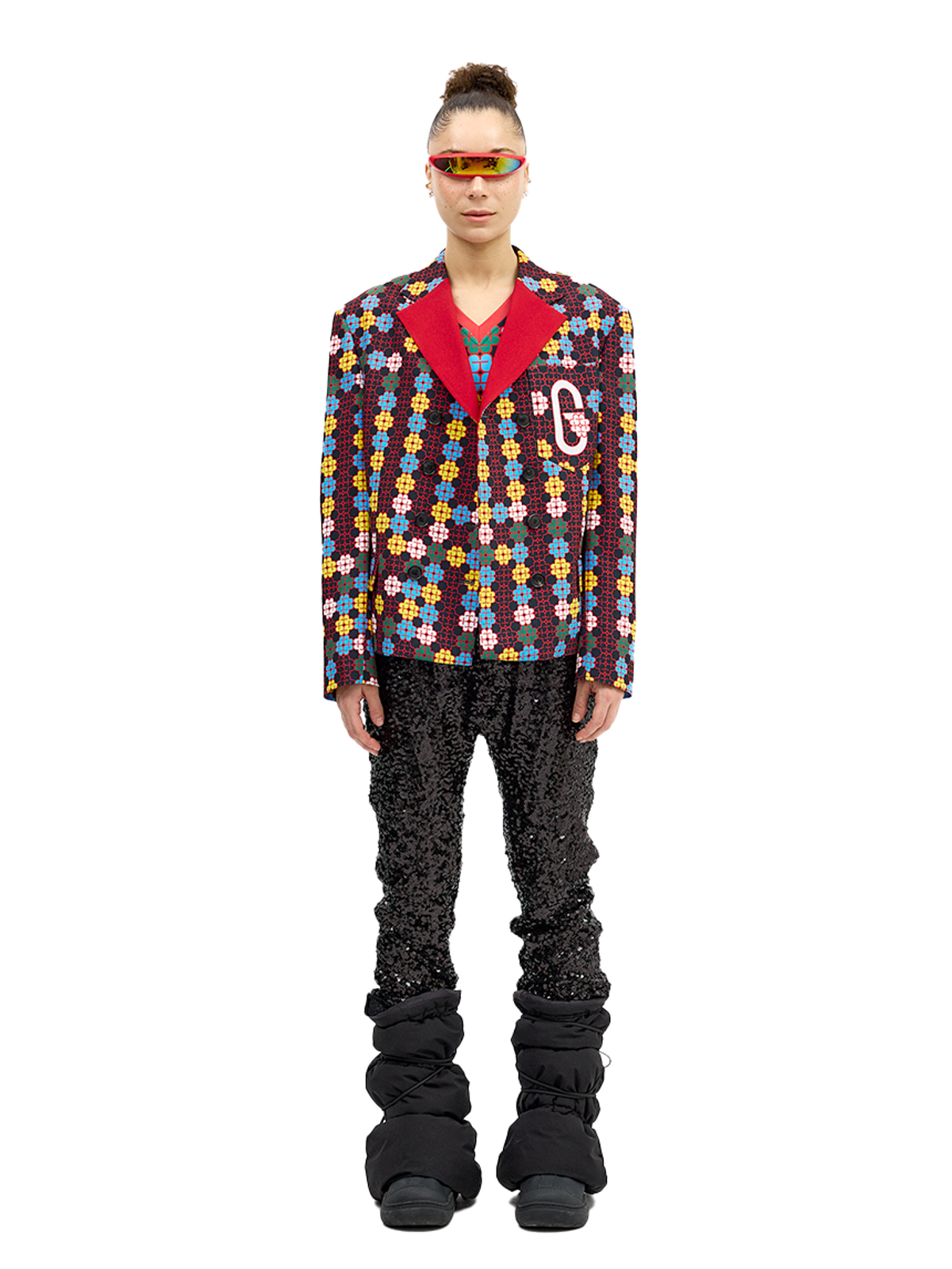 그리디어스(GREEDILOUS) G Flower Monogram Jacket