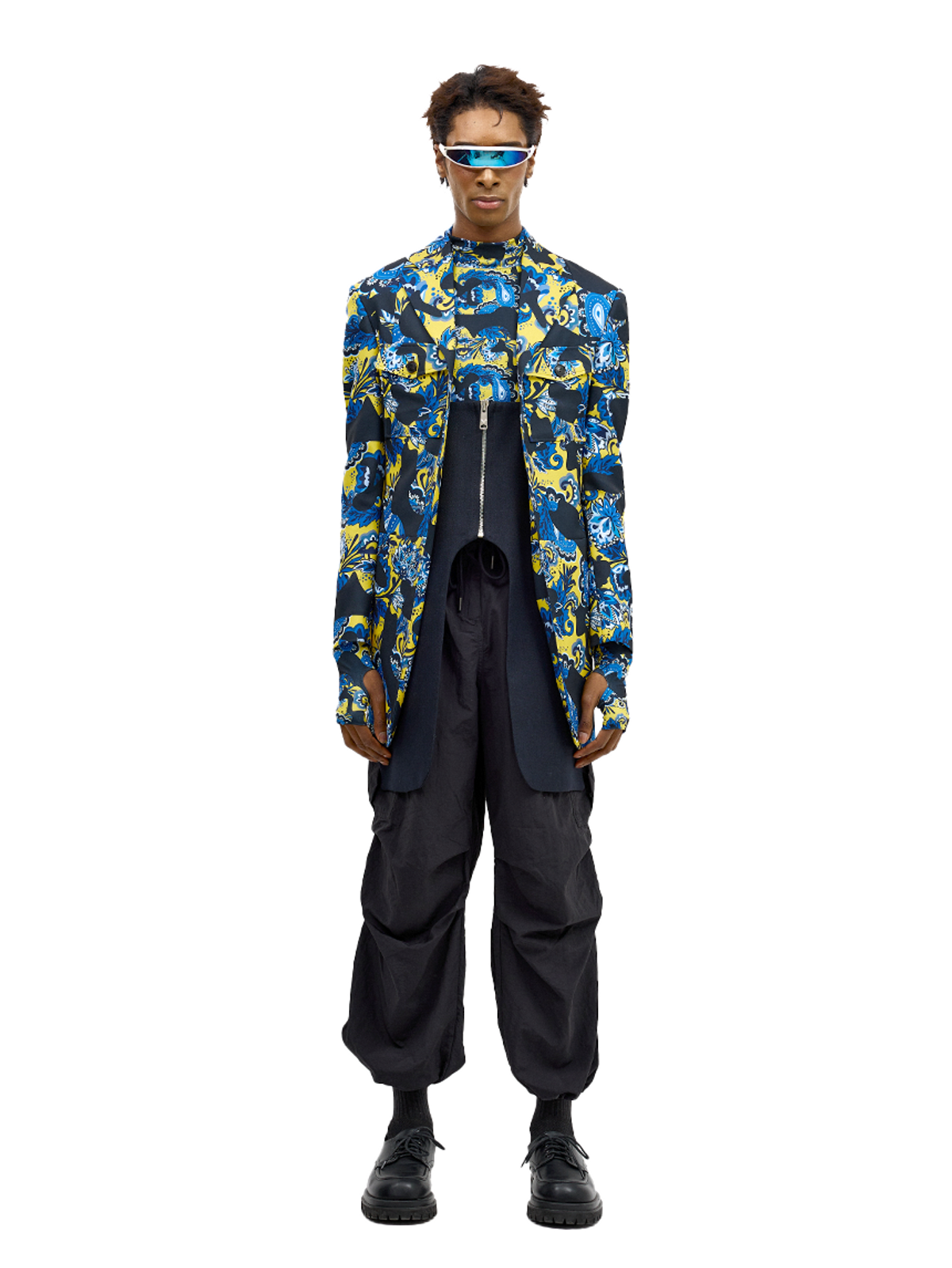 그리디어스(GREEDILOUS) Paisley Structured Coat