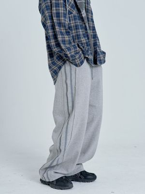리플렉트 와이드 팬츠 (Melange)