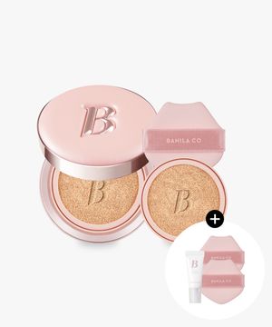 [SET] 에센스 스킨 핑크 쿠션 (본품+리필)