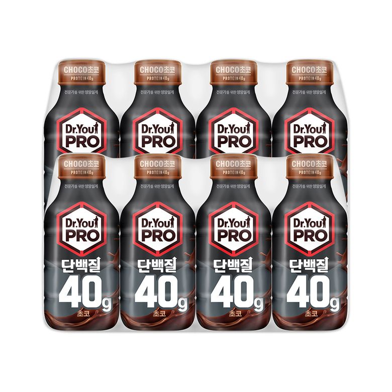 오리온 닥터유프로 단백질드링크 40g 초코(350ml) x 8팩