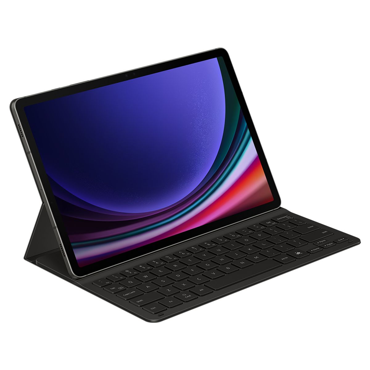 삼성전자(SAMSUNG ELECTRONICS) 삼성 정품 갤럭시 탭 S9/S9FE 슬림 키보드 북커버 케이스 (탭 S10FE 호환) EF-DX720
