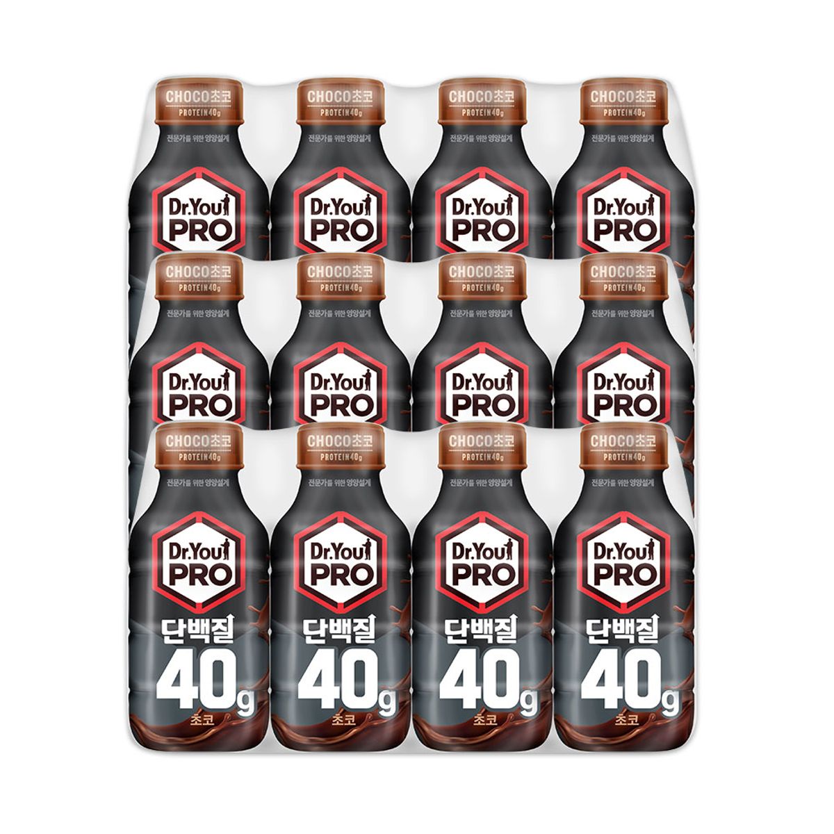 닥터유(DRYOU) 오리온 닥터유프로 단백질드링크 40g 초코(350ml) x 12팩