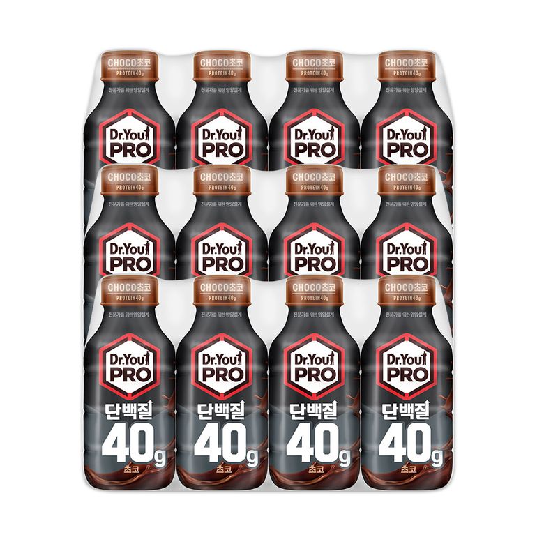오리온 닥터유프로 단백질드링크 40g 초코(350ml) x 12팩