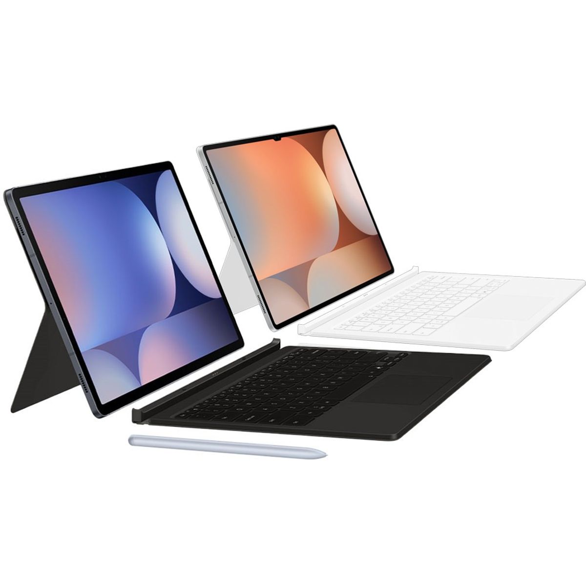 삼성전자(SAMSUNG ELECTRONICS) 삼성 정품 갤럭시 탭 S9울트라/S10울트라 터치패드 키보드 북커버 케이스 EF-DX925