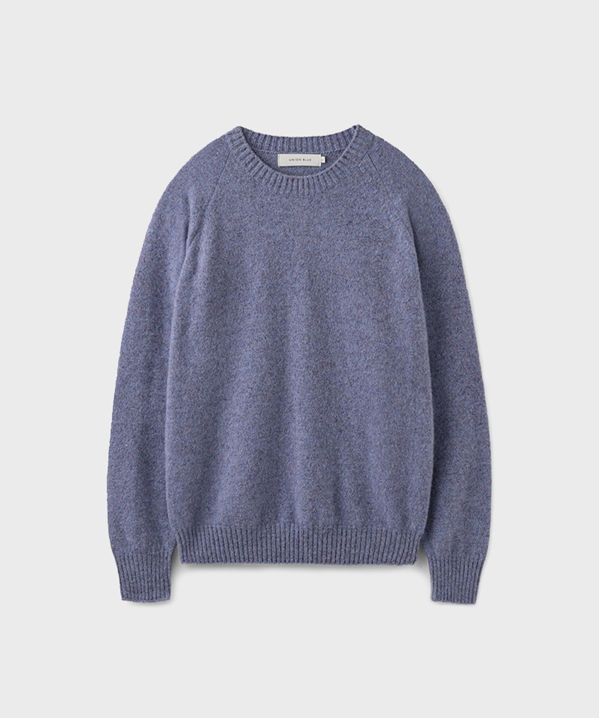 유니온블루(UNION BLUE) AURORA ALPACA KNIT [MELANGE BLUE]