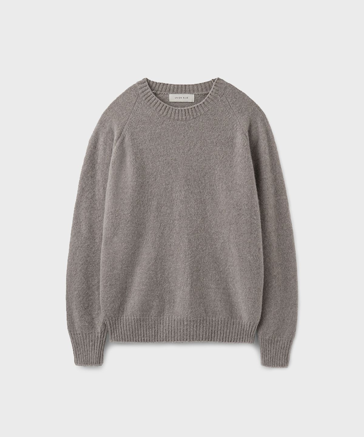 유니온블루(UNION BLUE) AURORA ALPACA KNIT [WOODCHIP]