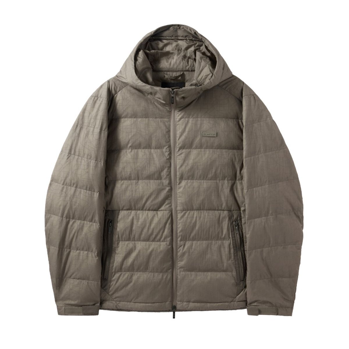 브롬톤 런던(BROMPTON LONDON) REFLECTIVE AEROWARM HOOD LIGHTWEIGHT DOWN - KHAKI (P244MDW202)