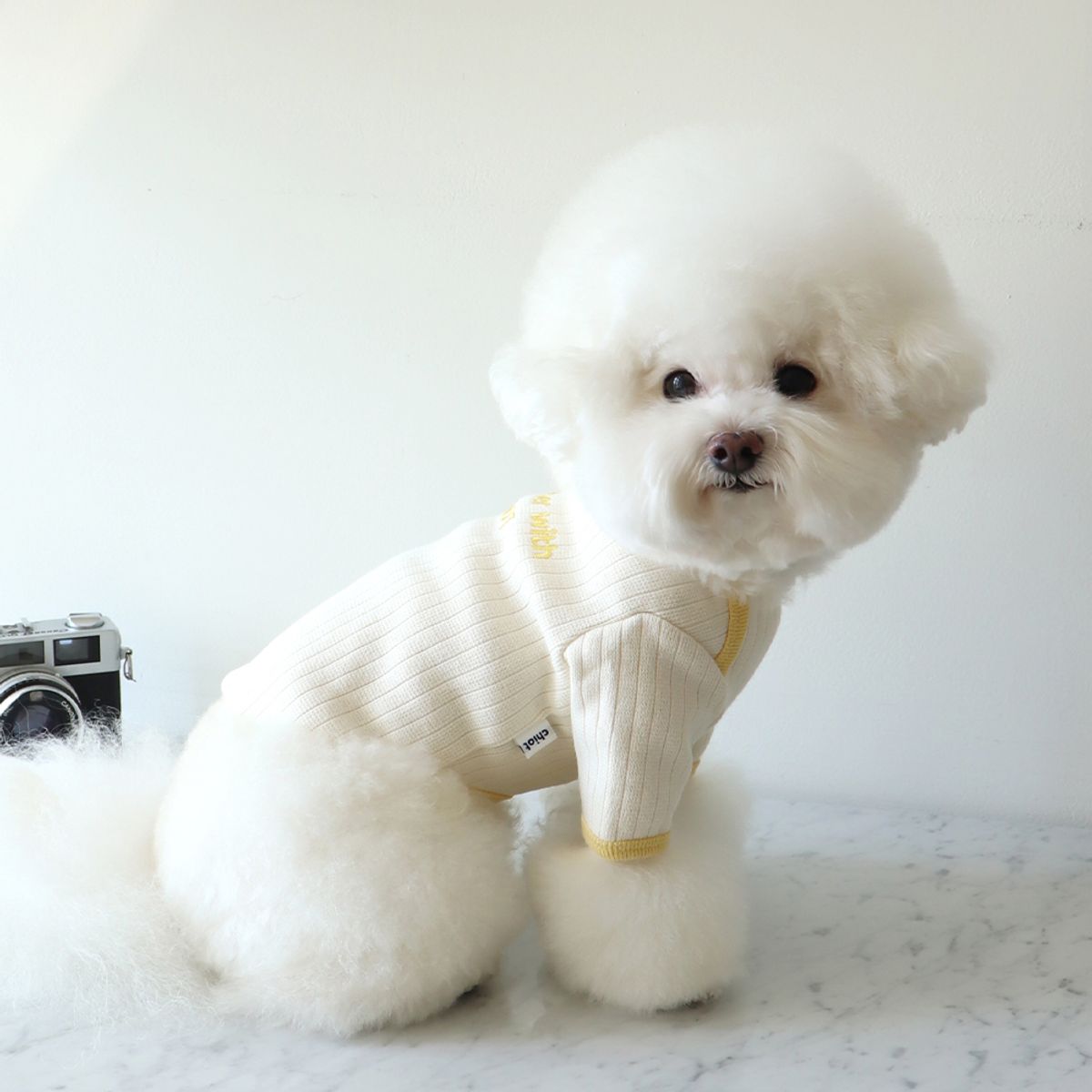쉬오트(CHIOT) 마일드 베이비 티셔츠 (아이보리)