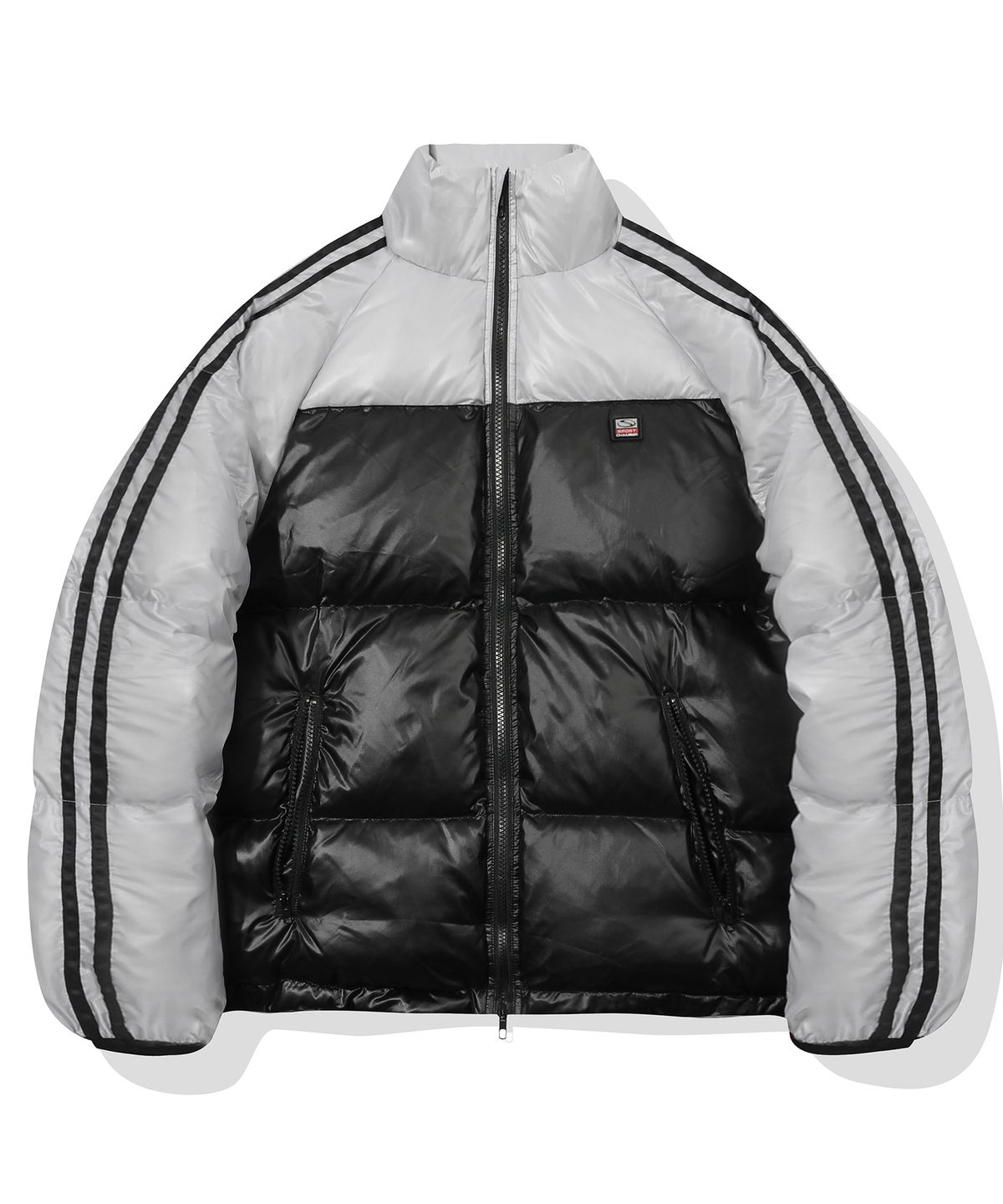 스포츠챔버(SPORT CHAMBER) SC 트랙 덕다운 자켓(블랙)