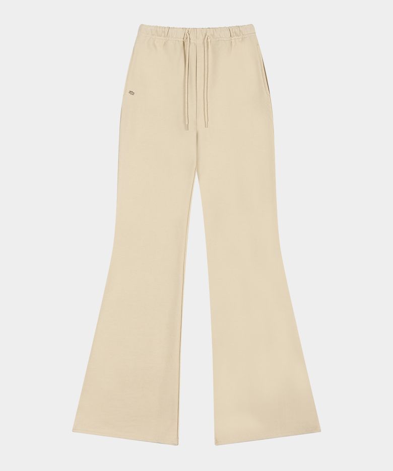 Calm Mood bootcut Sweat Pants (Begie)