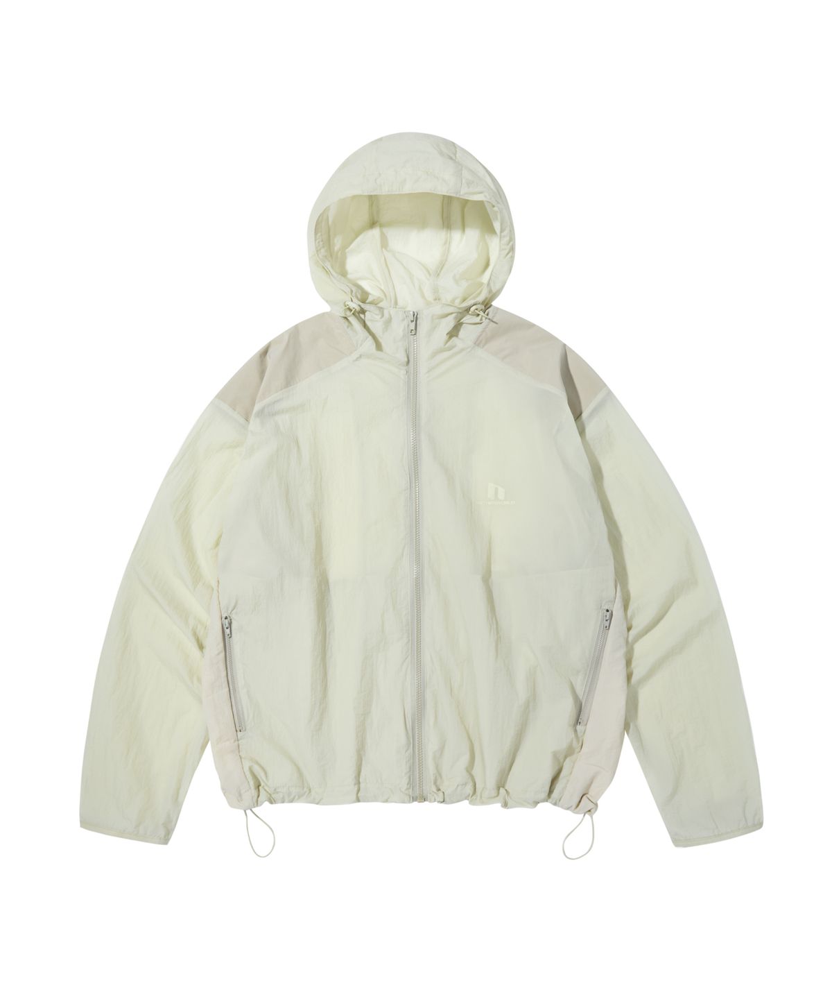 네더월드(NETHERWORLD) PANELED LAYOUT JACKET SAND