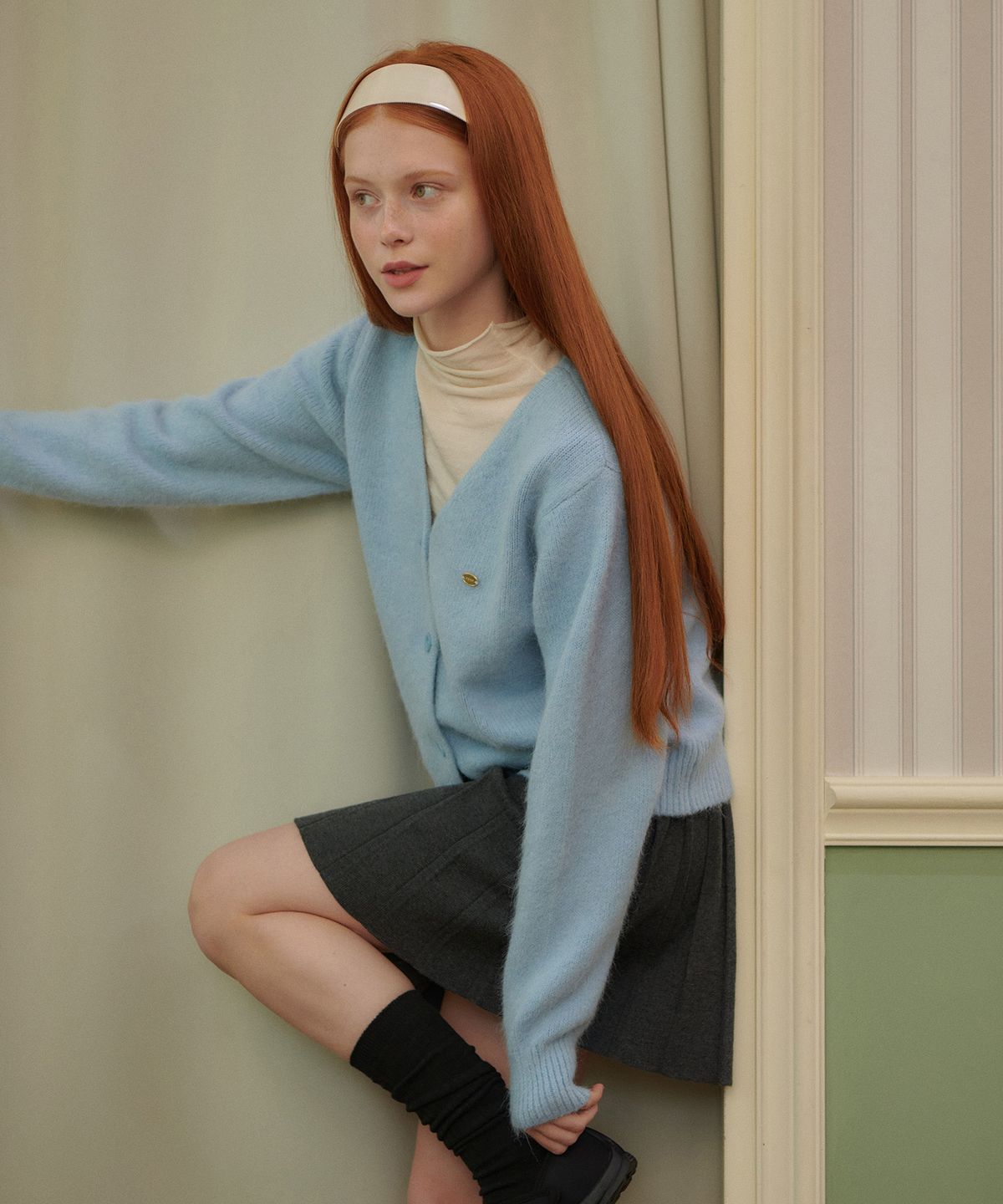 판도라핏(PANDORAFIT) Merlin Knit Mini Skirt