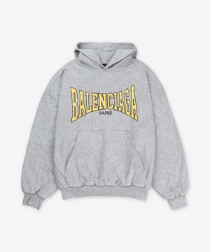 레귤러 라인드 후드 - 헤더 그레이:옐로우 / 807999TRVH59921