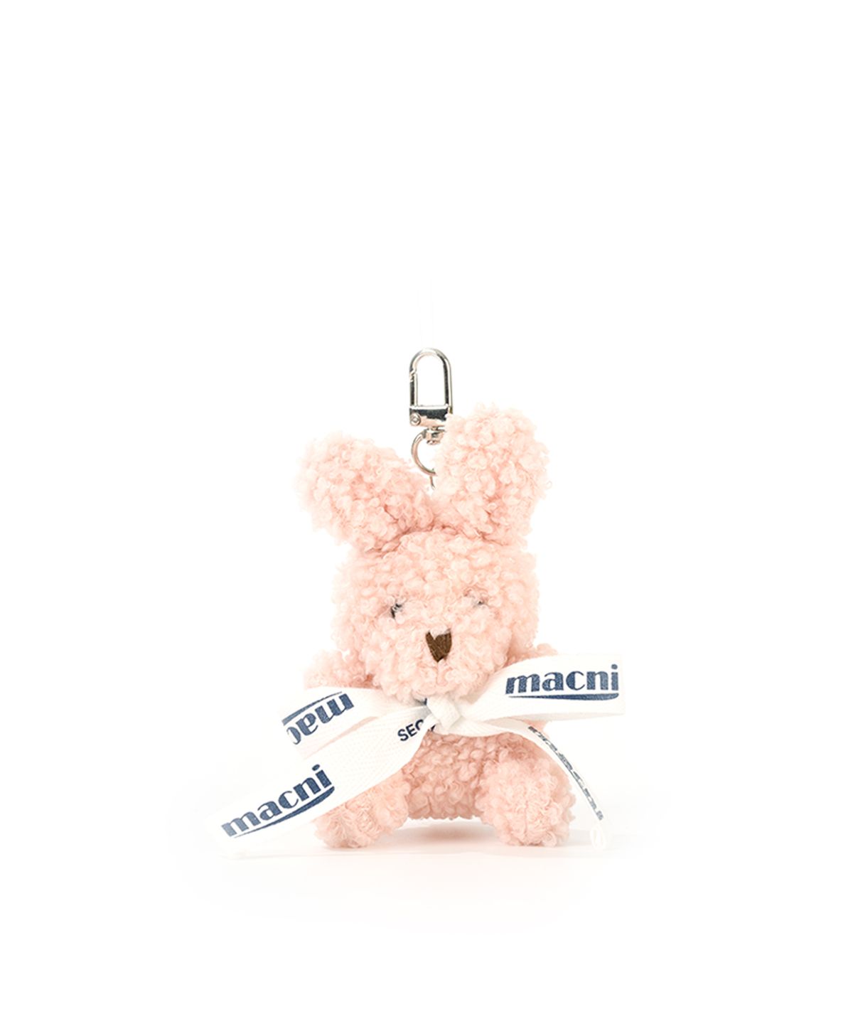마크니(MACNI) MINI RABBIT KEYRING PINK