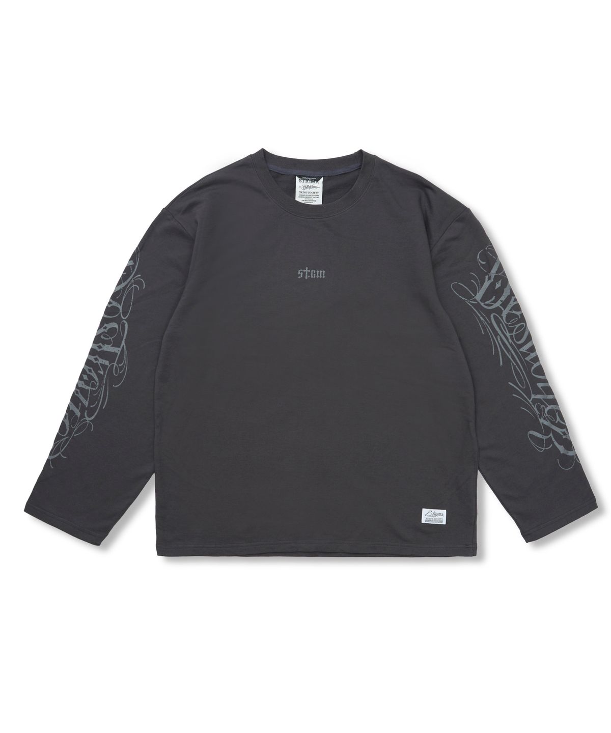 스티그마(STIGMA) Destroyer Light Weight Oversized Long Sleeves Charcoal
