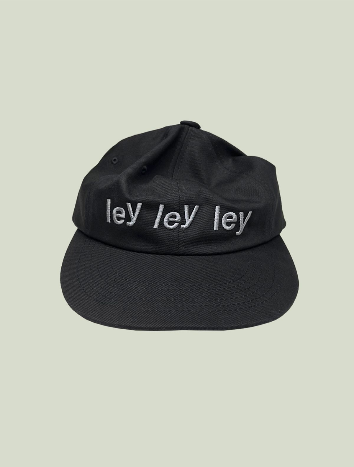 노우트(NOUGHT) 엘이와이 식스패널 캡 / 블랙