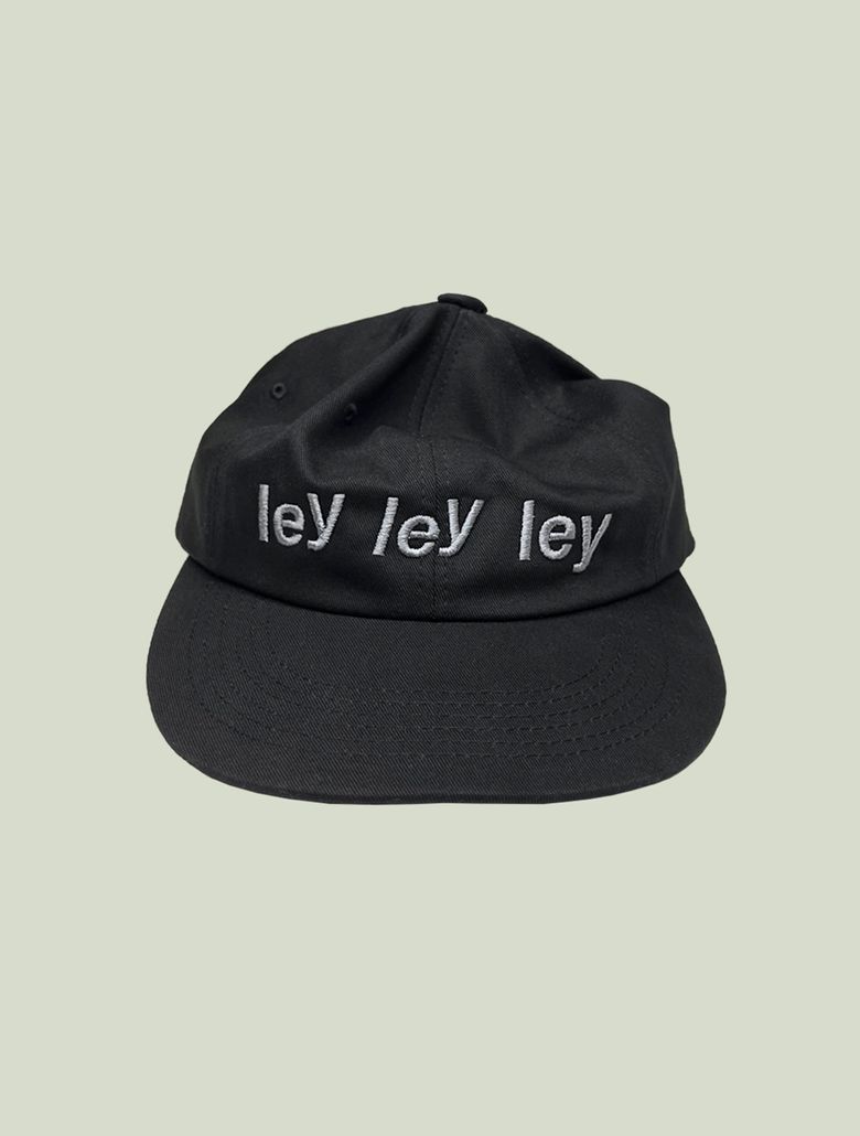 엘이와이 식스패널 캡 / 블랙