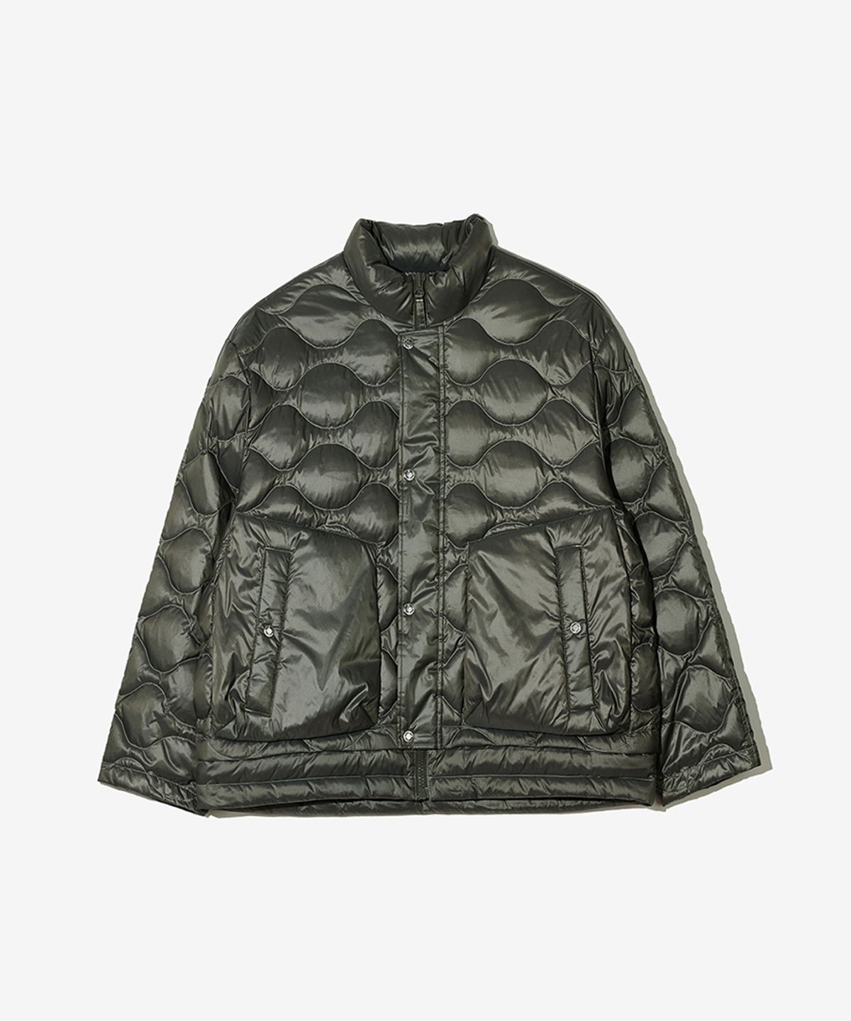 논타입(NONTYPE) WAVE MIDDLE DOWN JUMPER (KHAKI)