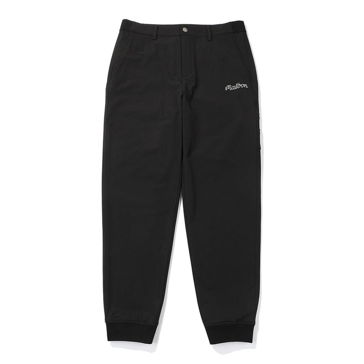 말본 골프(MALBON GOLF) 베이직 기모 조거팬츠 BLACK (MAN)