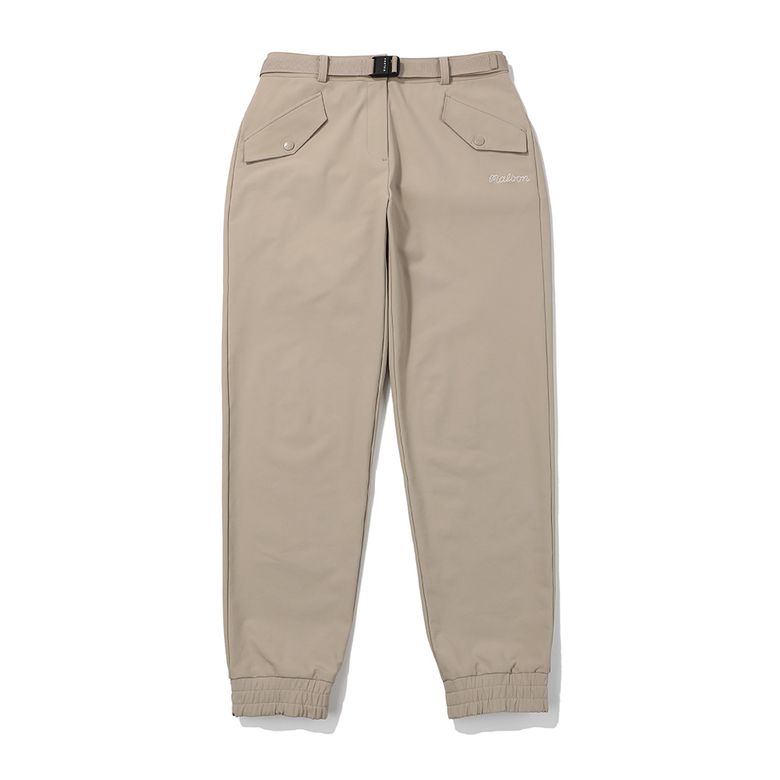 볼 포켓 벨트 조거 팬츠 GREYISH BEIGE (WOMAN)