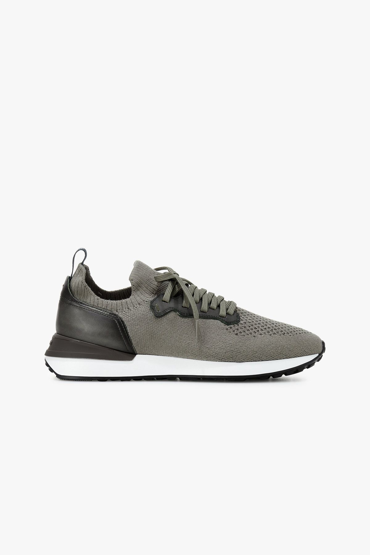 맨온더분(MAN ON THE BOON) [MAGNANNI] 레이스업 니티드 스니커즈_그린 4714340102