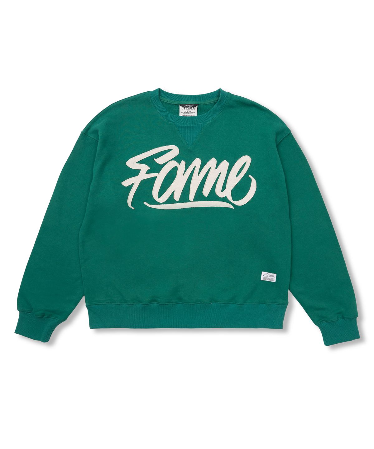 스티그마(STIGMA) Fame Oversized Crewneck Green