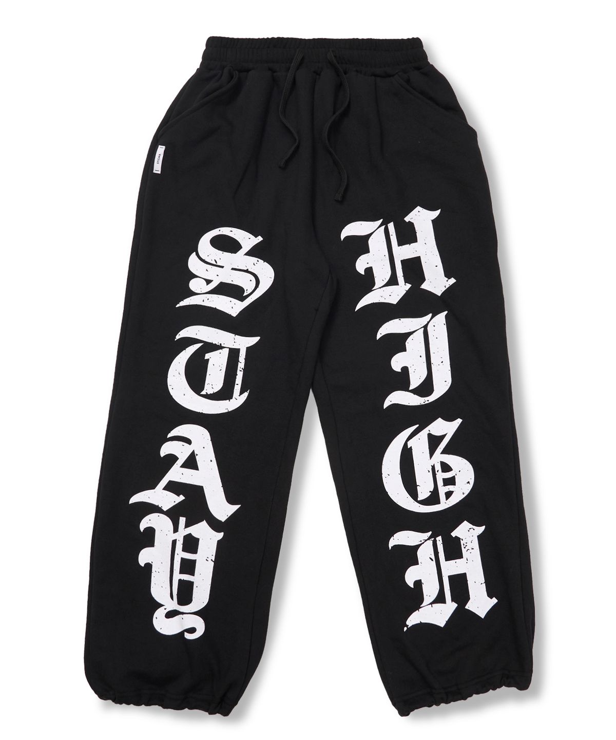 스티그마(STIGMA) Stay High Wide Jogger Pants Black