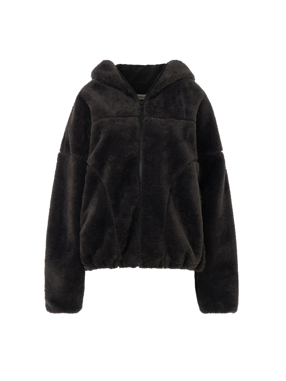 템푸스스튜디오(TEMPUS STUDIO) FLEECE HOOD ZIP-UP [Charcoal]