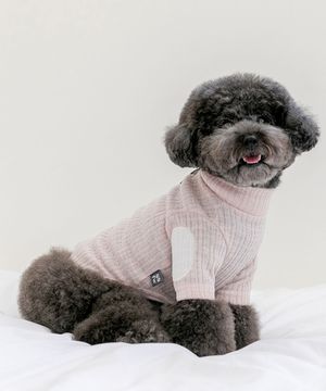 SSFW 뉴 화이트라벨 폴라 탑 - 소프트핑크