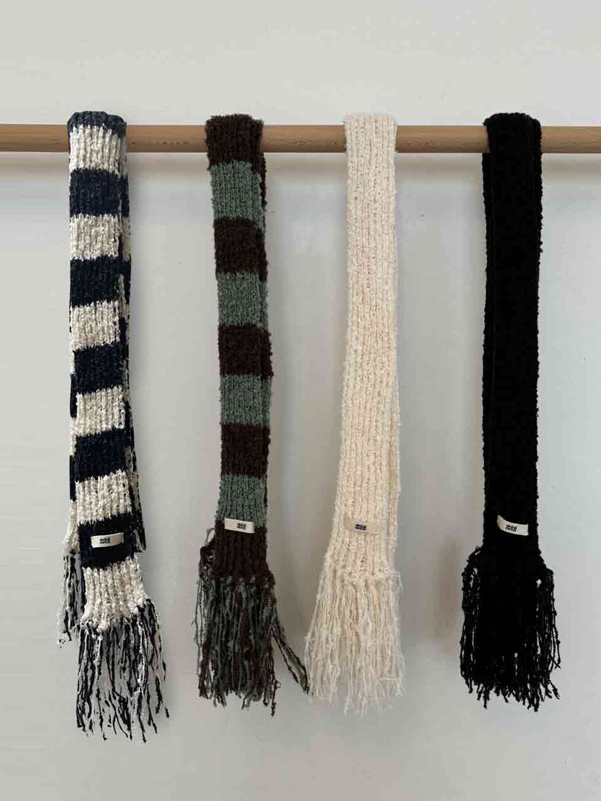 딜라이디(DELIDI) Halcyon knit muffler (4color)