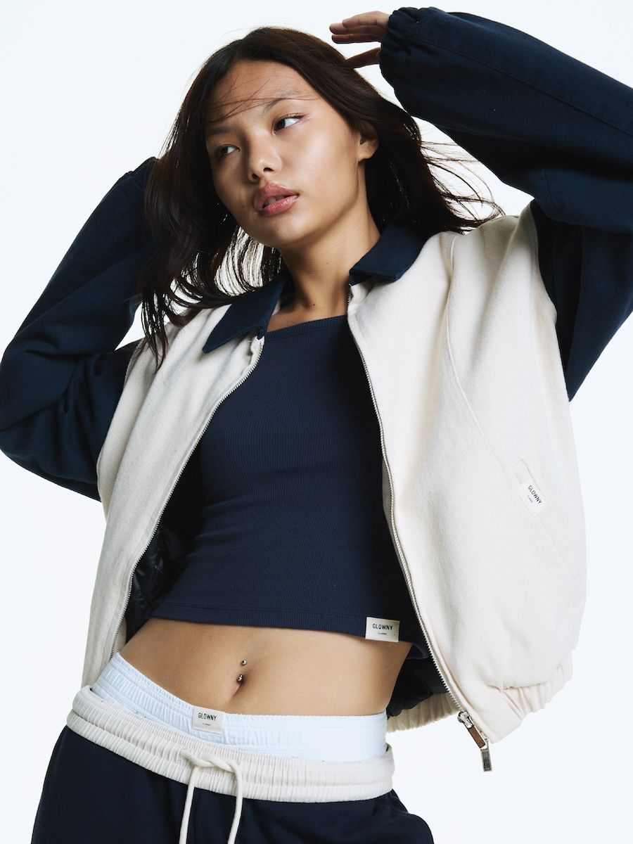 【glowny】 G TWILL WORK JACKET 2色 ★送料関税込み★ MUSINSA公式 | GLOWNY G TWILL WORK JACKET (NAVY)