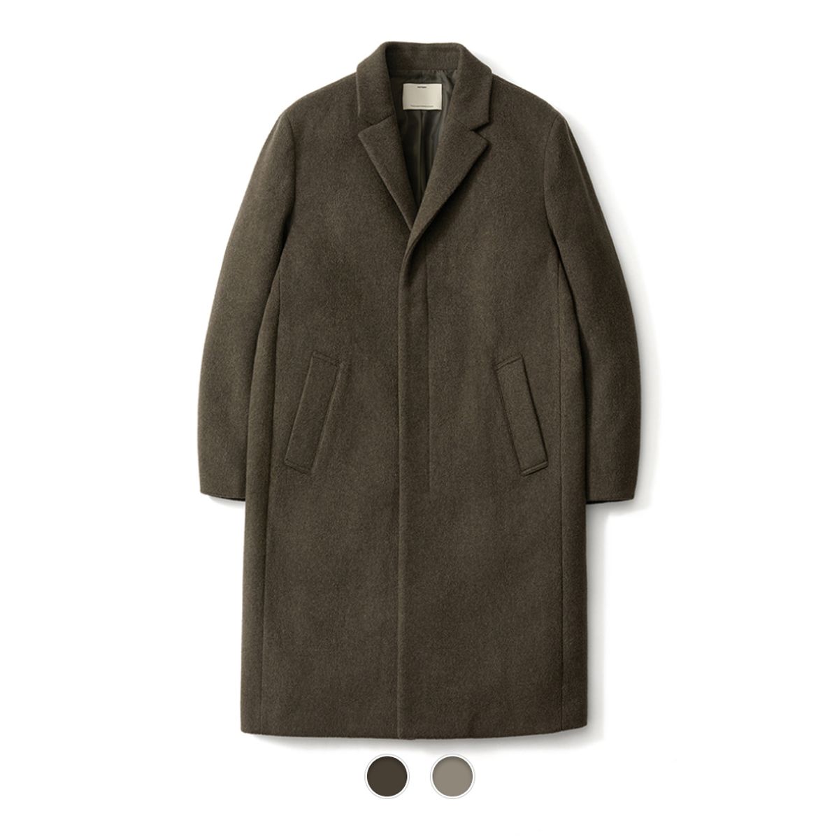 포터리(POTTERY) Cashmere Single Breasted Coat - 2 Color